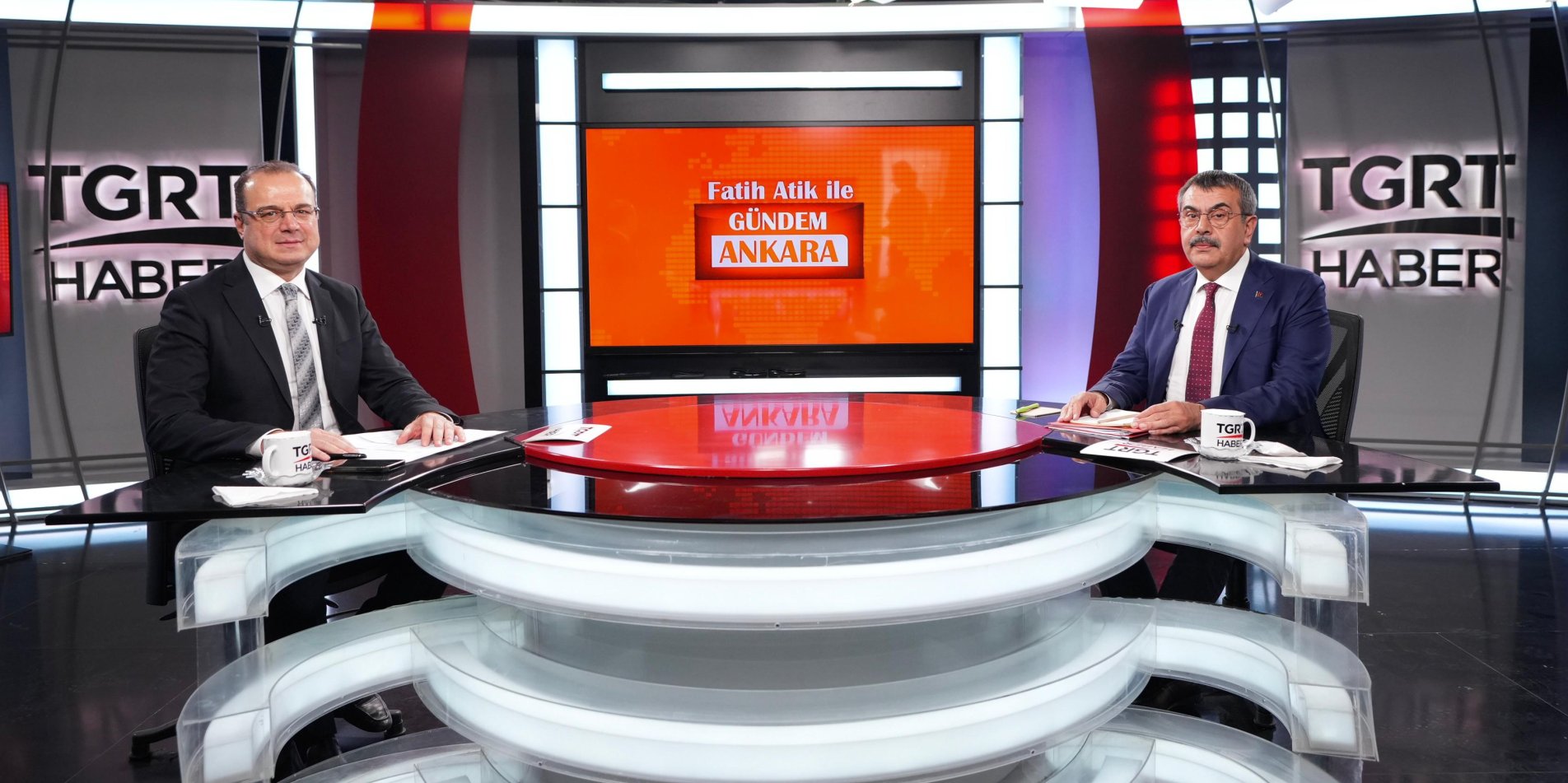 BAKAN TEKİN, TGRT CANLI YAYININDA SORULARI YANITLADI